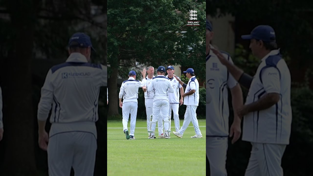 Wickets were on the menu against Wales. 🎳 #seniorscricket #cricket #englandcricket