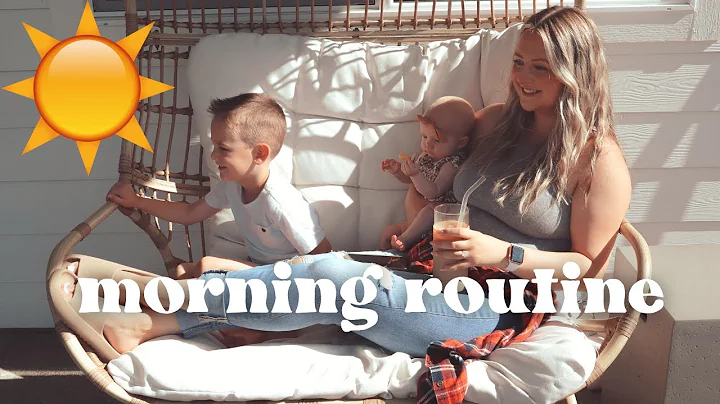 SOLO SUMMER MORNING ROUTINE WITH 3 KIDS