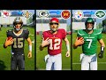 What If EVERY Starting Quarterback Went To The Team That Had The Next Pick in The Draft? Madden 21