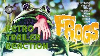 Frogs (1972) Retro Trailer Reaction | Sam Elliott | Ray Milland | Horror