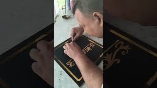 house name plate......AcP,,,Gold sticker ......plate....$$$$$$$---