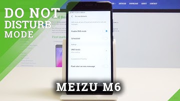 How to Set Up Do Not Disturb in MEIZU M6