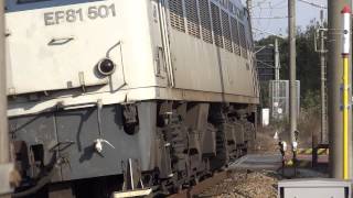 【JR貨物】EF81、ED76牽引貨物列車動画集