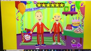 Justin Fletcher And Sarah Jane Honeywell Are Dancing