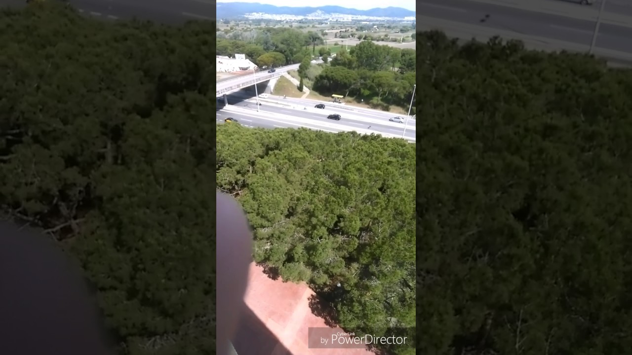Dropping my fidget spinner of the top floor (9th floor) It survived!
