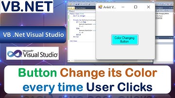 P49 | Button Change its Color every time User Clicks | VB.NET