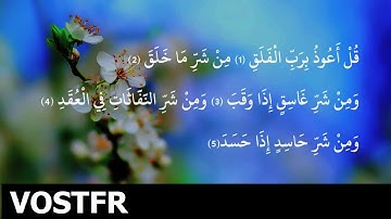 Sourate Al-Falaq | Ach-Chatri (113) سورة الفلق | ابو بكر الشاطري