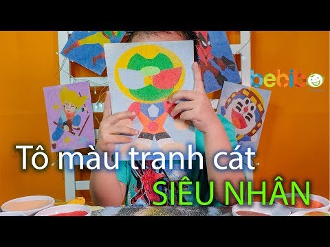 Video Đồ Chơi Cho Bé - Tô Màu Tranh Cát - Bé Học Tô Màu Siêu... - youtube