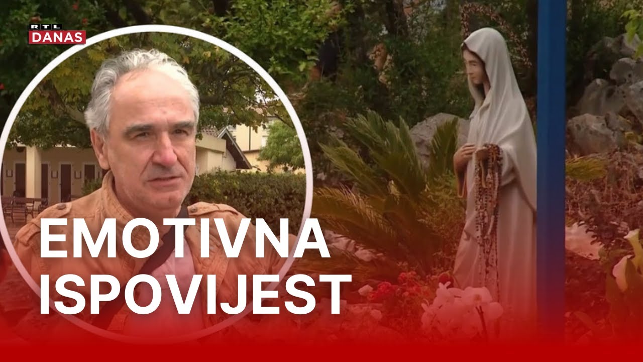 Otkrio što je doživio u Međugorju: 'Nisam mogao skoro hodati, a nešto me je nosilo gore' | RTL Danas