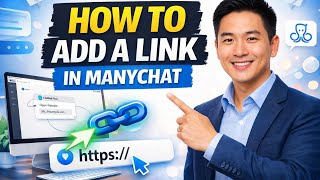 How to ADD a LINK in ManyChat (Step by Step)