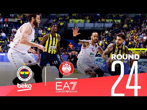 Napier inspires Milan at Fenerbahce! | Round 24, Highlights | Turkish Airlines EuroLeague