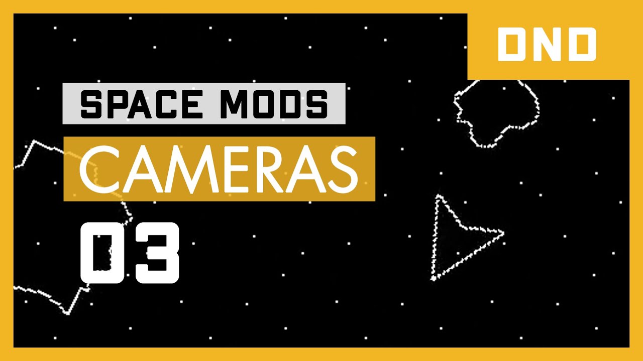 Space Mods - DnD - Cameras (3/3) - GameMaker Studio 2 - YouTube