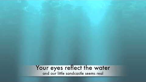 Sandcastles by Zach Sobiech and Sammy Brown Lyrics Video