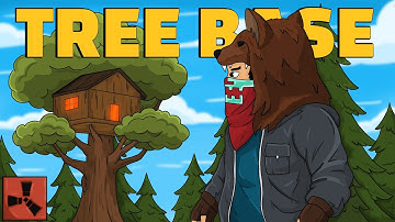 I BUILT A TREE HOUSE BASE IN RUST