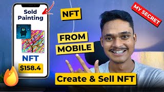 How to create and sell NFT from mobile | NFT kaise banaye aur sell kare mobile se screenshot 1