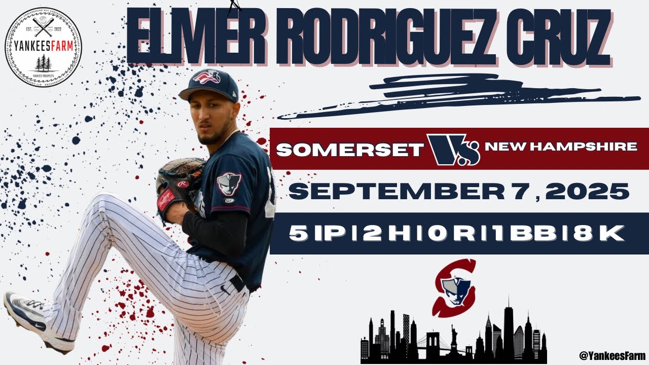 Elmer Rodriguez Cruz Vs. New Hampshire Fisher Cats 9/7/25
