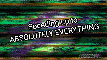 My Channel Intro Speeding up to 𝘼𝘽𝙎𝙊𝙇𝙐𝙏𝙀𝙇𝙔 𝙀𝙑𝙀𝙍𝙔𝙏𝙃𝙄𝙉𝙂