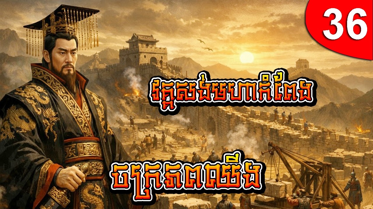 ចក្រភពឈីង វគ្គសង់មហាកំពែង ep 36 រឿងចិន រឿងភាគចិន រឿងភាគចិននិយាយខ្មែរ Chinese Drama Full HD 1080p