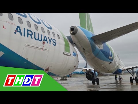 Video Hai máy bay va chạm tại sân bay Nội Bài | THDT - youtube