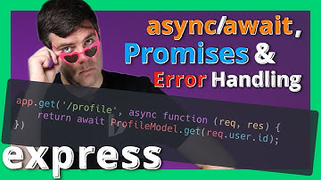 Async, Await, and Promises in Express for Node.js
