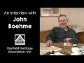 An Interview with John Boehme