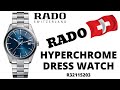 Rado HyperChrome Men's Dress Watch R32115203 (Blue Dial)