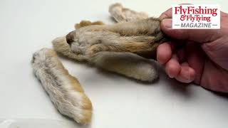 Snowshoe hare; selection and tying