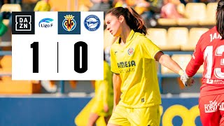 Villarreal CF vs Deportivo Alavés (1-0) | Resumen y goles | Highlights Liga F