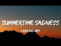 Lana Del Rey Summertime Sadness Lyrics Slowed Reverb