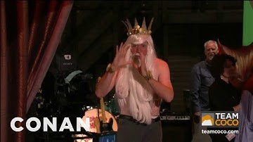Rehearsal Outtakes: Poseidon Sings A Tune! | CONAN on TBS