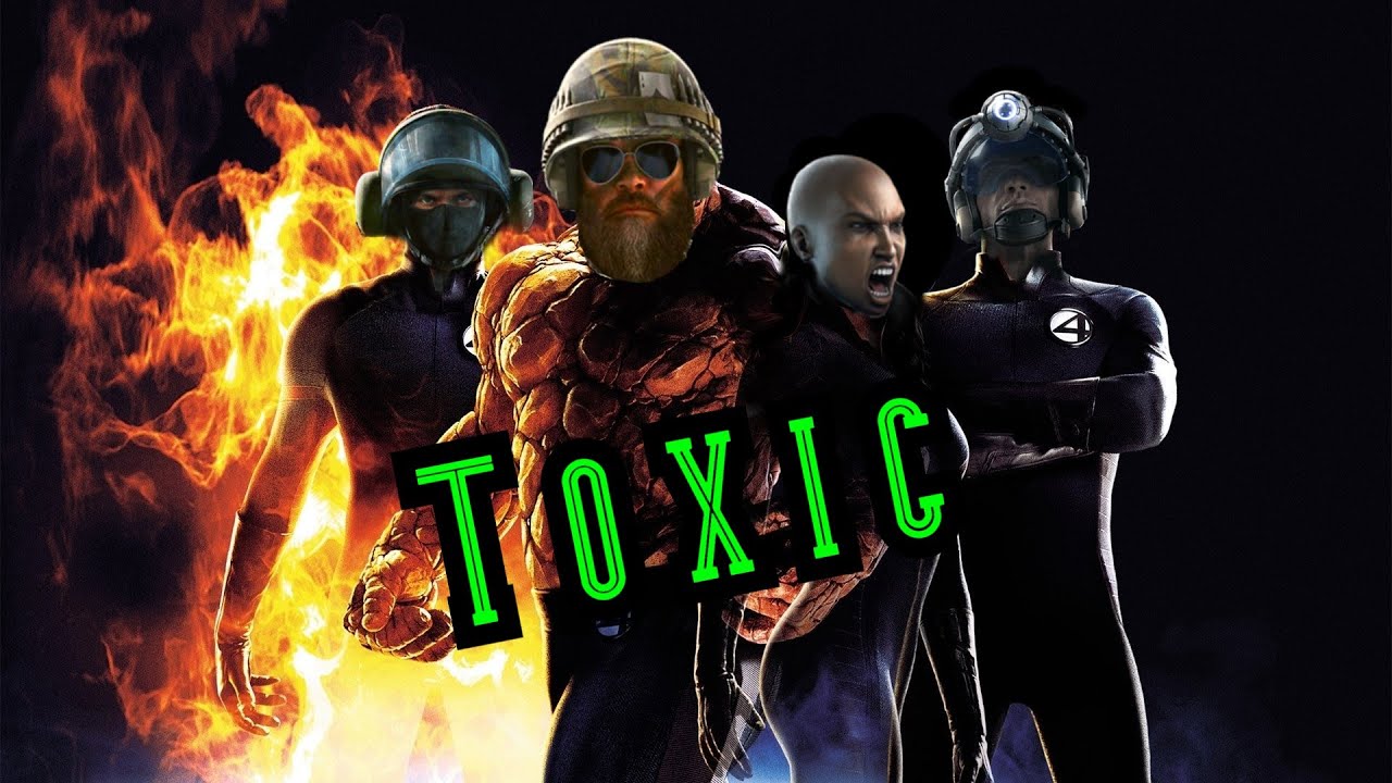 The Most Toxic 4 Stack in Rainbow Six Siege