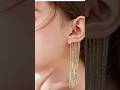 Handmade earrings #earrings making at home #how to make earrings #shortsviral #trending @hetika2025