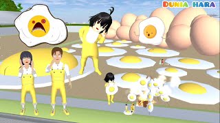 Muncul Monster Telur Ceplok Mata Sapi 😱 | Baby Celine Yuta Panggang Telur | Sakura School Simulator