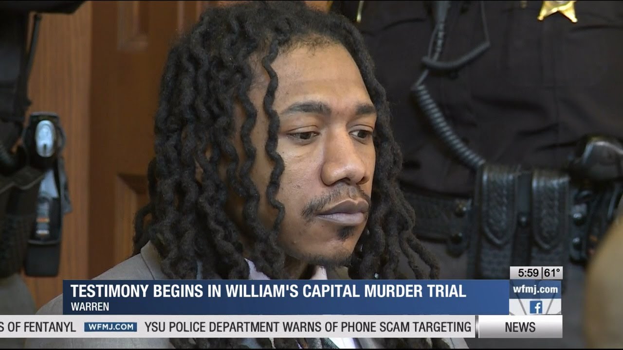 Testimony begins in Kashaun William's capital murder trial - YouTube