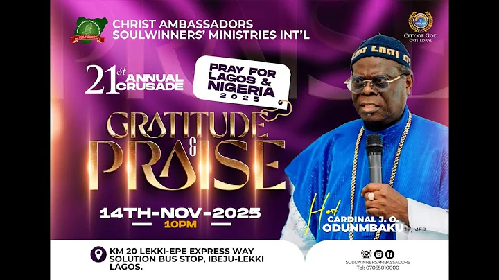 Rev. Mother ESTHER AJAYI Prays for Lagos and Nigeria