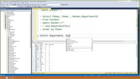 Part 22 SQL Server in Amharic Crash Course All about Select