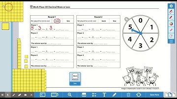 Workplace 3D Decimal More or Less
