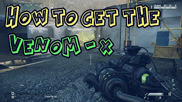 "How to get the venom-x" UNEARTHED! - Easter Egg! - (COD Ghosts Devastation)