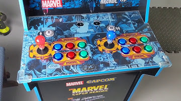 Arcade1UP Marvel Cabinet Mod - Complete Installation