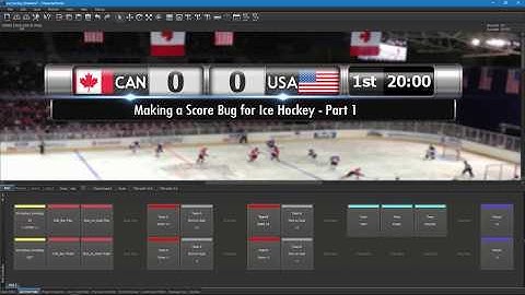 Making a Score Bug for Ice Hockey (Part-1)