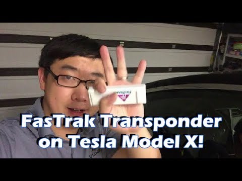 #72 Install California FasTrak Transponder on Tesla Model X