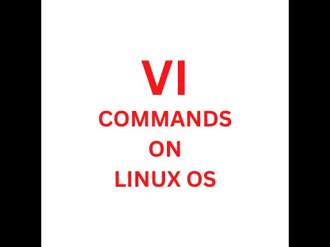 Vi Commands || Linux OS || Software Engineering - YouTube