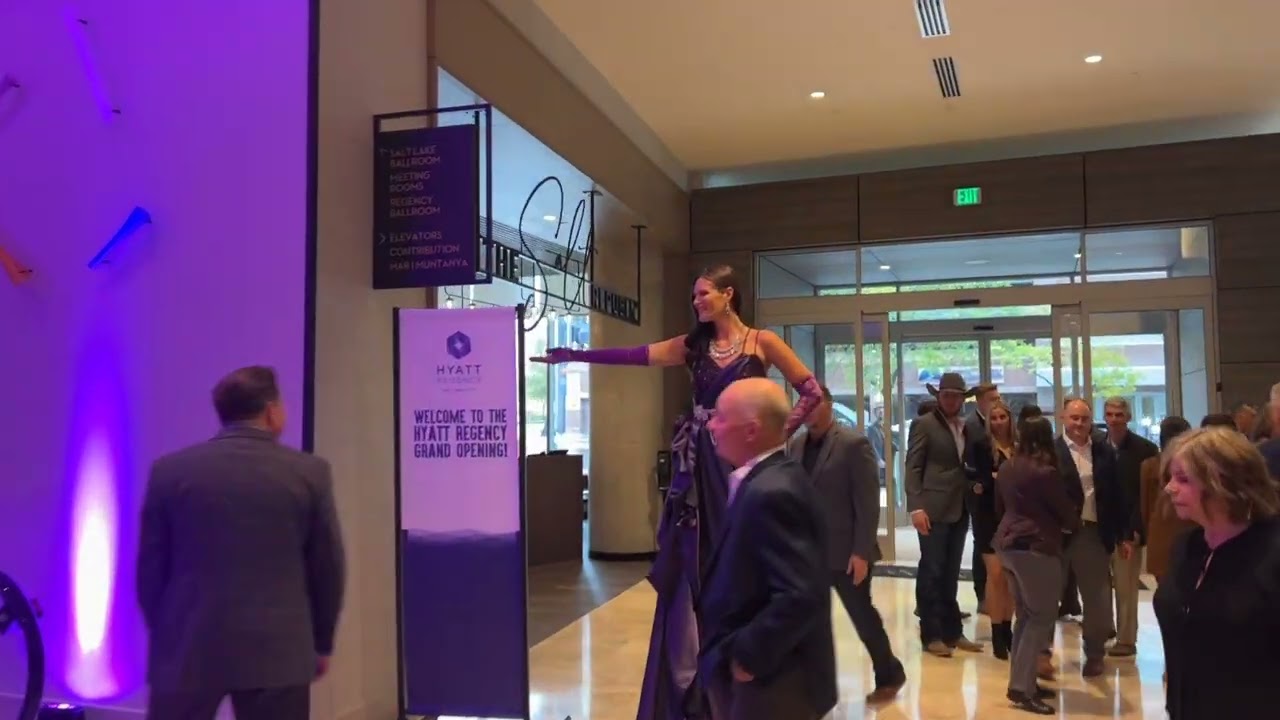 Purple carpet dress Utah Live Bands￼￼