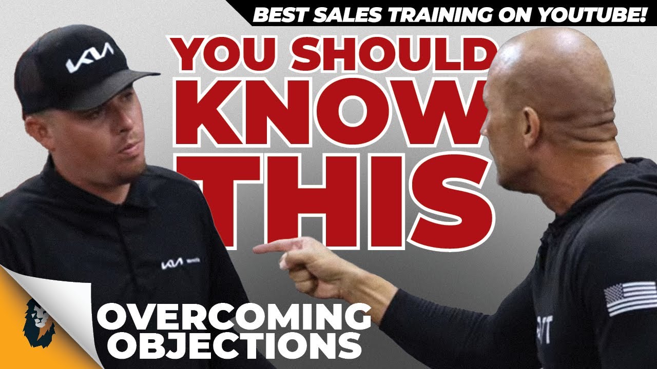 Car Sales Training // Objections Every SalesPro Should Easily Overcome ...