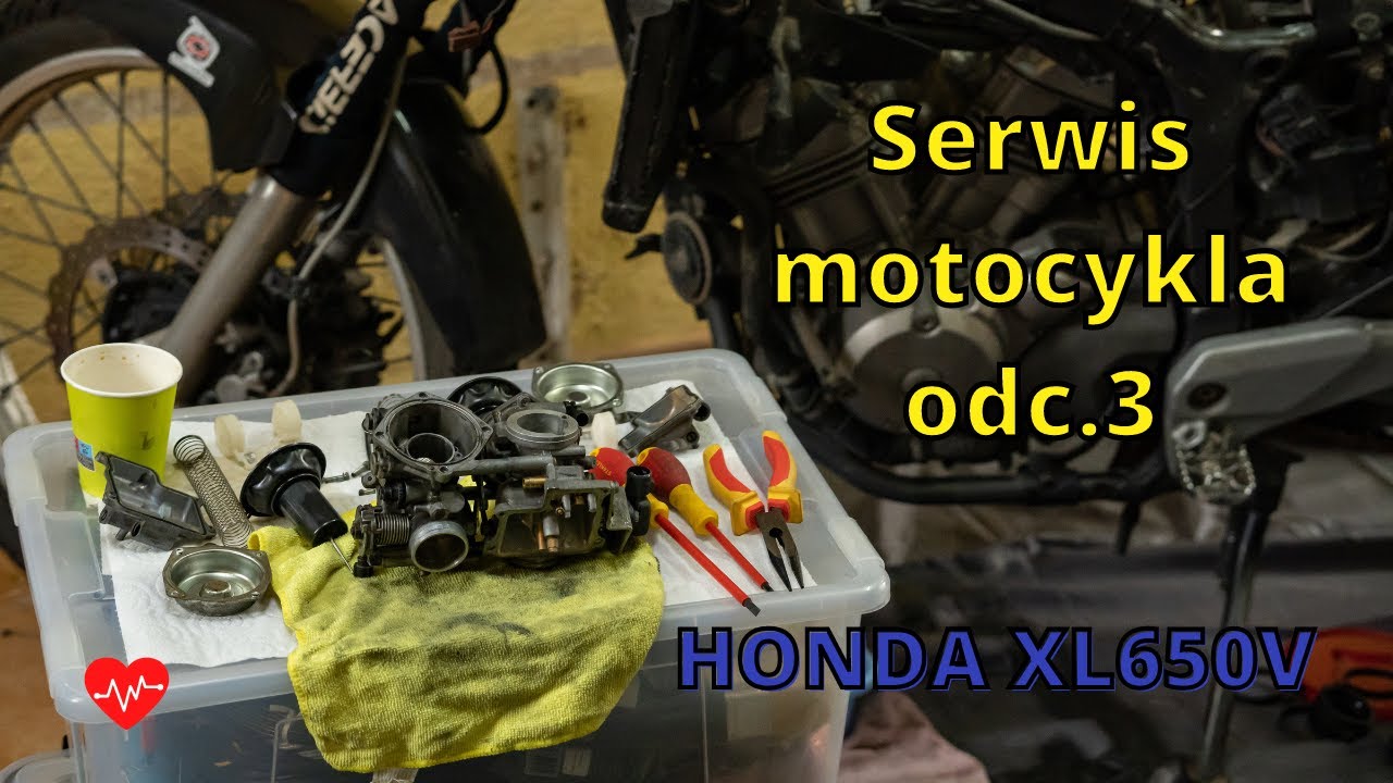 #36 HONDA XL650V TRANSALP - Duży serwis odc. 3