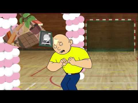 Caillou Does The Fitnessgram Pacer Test