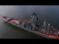 Why are the decks of Russian ships red