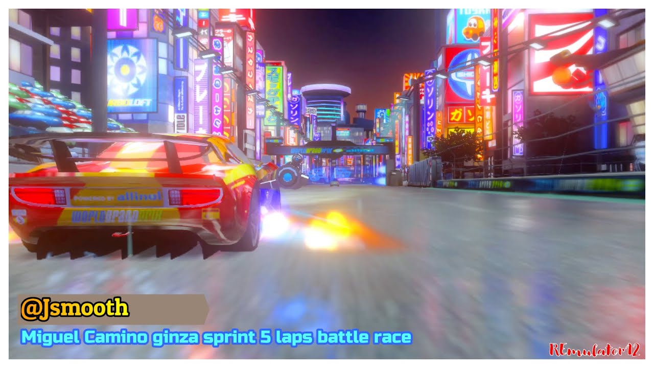 Cars 2 The Video Game | Miguel Camino - Battle Race | Ginza Sprint 5 ...