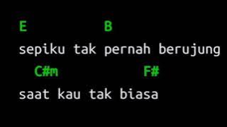 chord & lirik hal tersulit (flanella band)