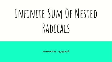 PSC Maths Problems | Infinite Sum Of Nested Radicals